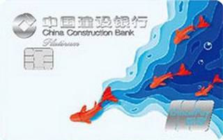 建设银行生活数字信用卡(白金卡)